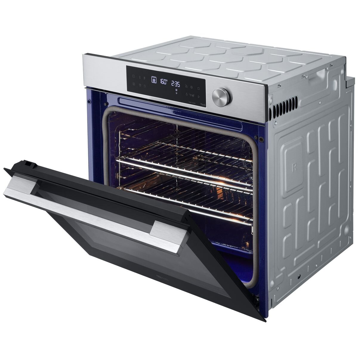 LG Series 7 60cm InstaView Pyrolytic Oven - 76L, 4-in-1 Pro Cooking, Stainless Steel - BO607G1S4