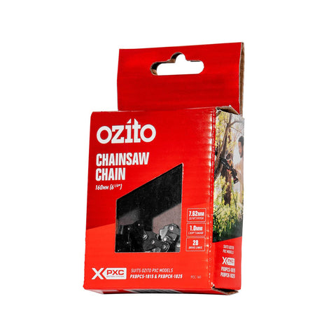 Ozito PXC 160mm 6¼" Pruning Chainsaw Chain 28 Drive Links PCC-160