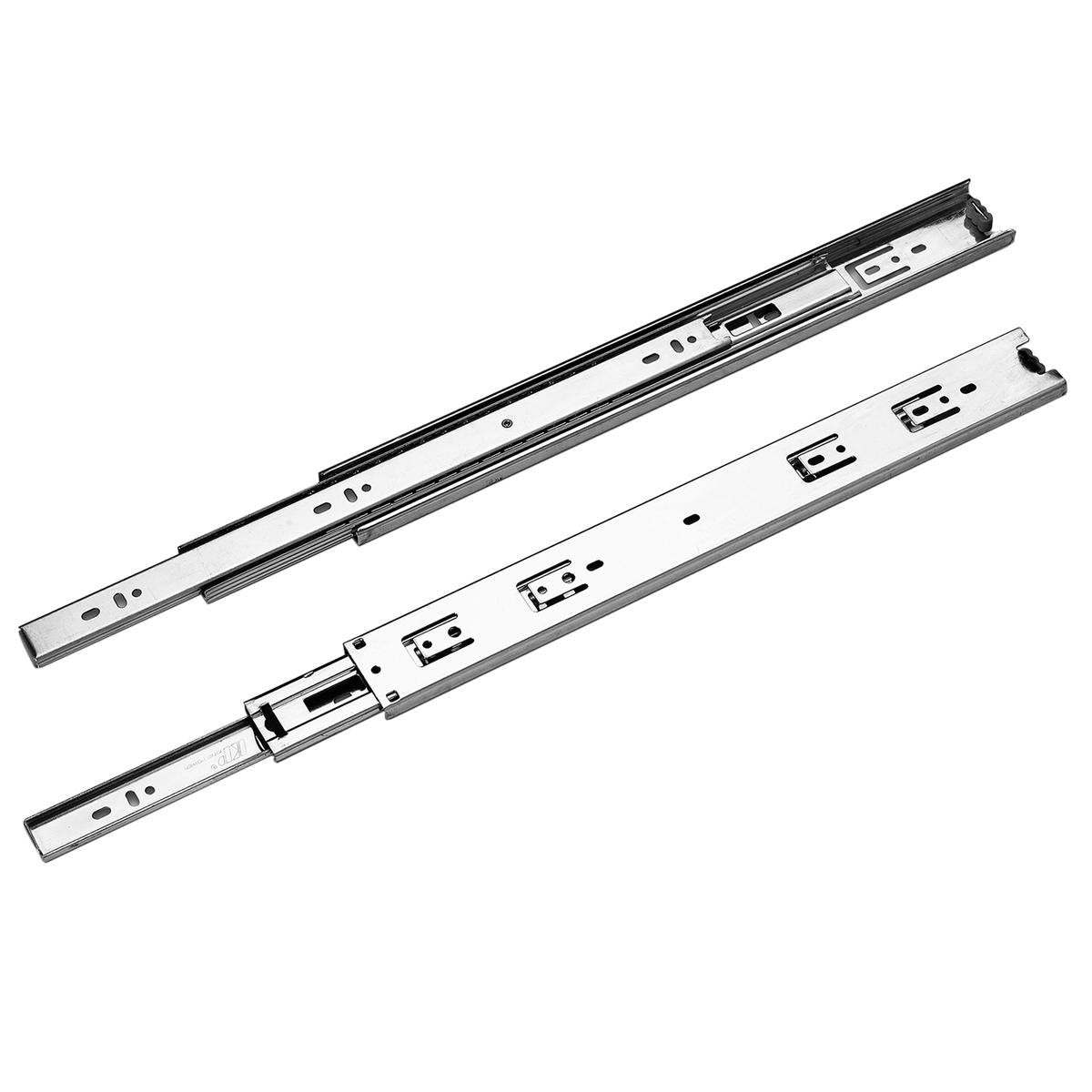 Goliath 400mm Standard Drawer Slide Pair Zinc Plated Steel - 2 Pack