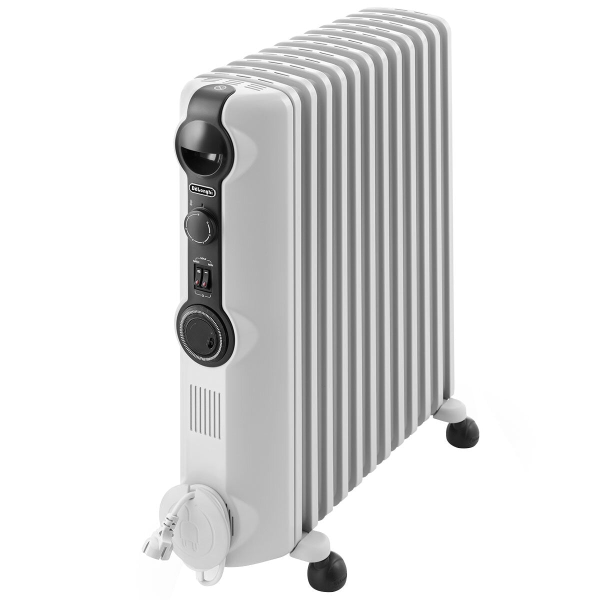 De'Longhi Radia S Oil Column Heater 2400W TRRS1224T - Efficient Warmth, 24H Timer, 7-Year Warranty - SuperSaverAU - view 1