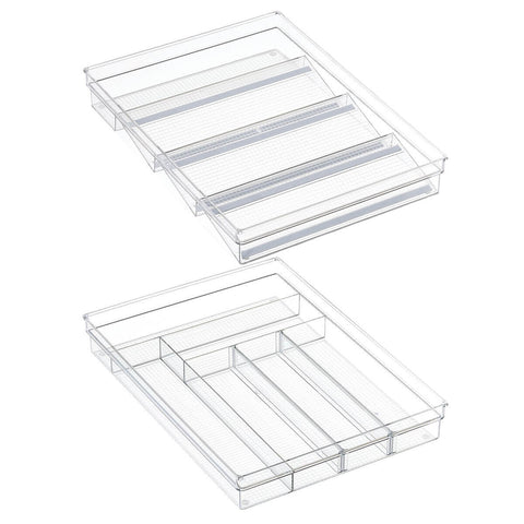 The Container Store 2 piece kitchen drawer pack 2 - Cutlery tray and spice jar organiser - VTCS-DRAW-P2