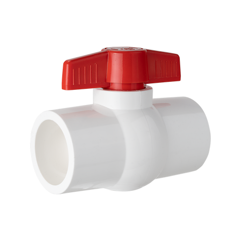 Holman 40mm PVC Solvent Weld Ball Valve, ABS Plastic Pressure Valve