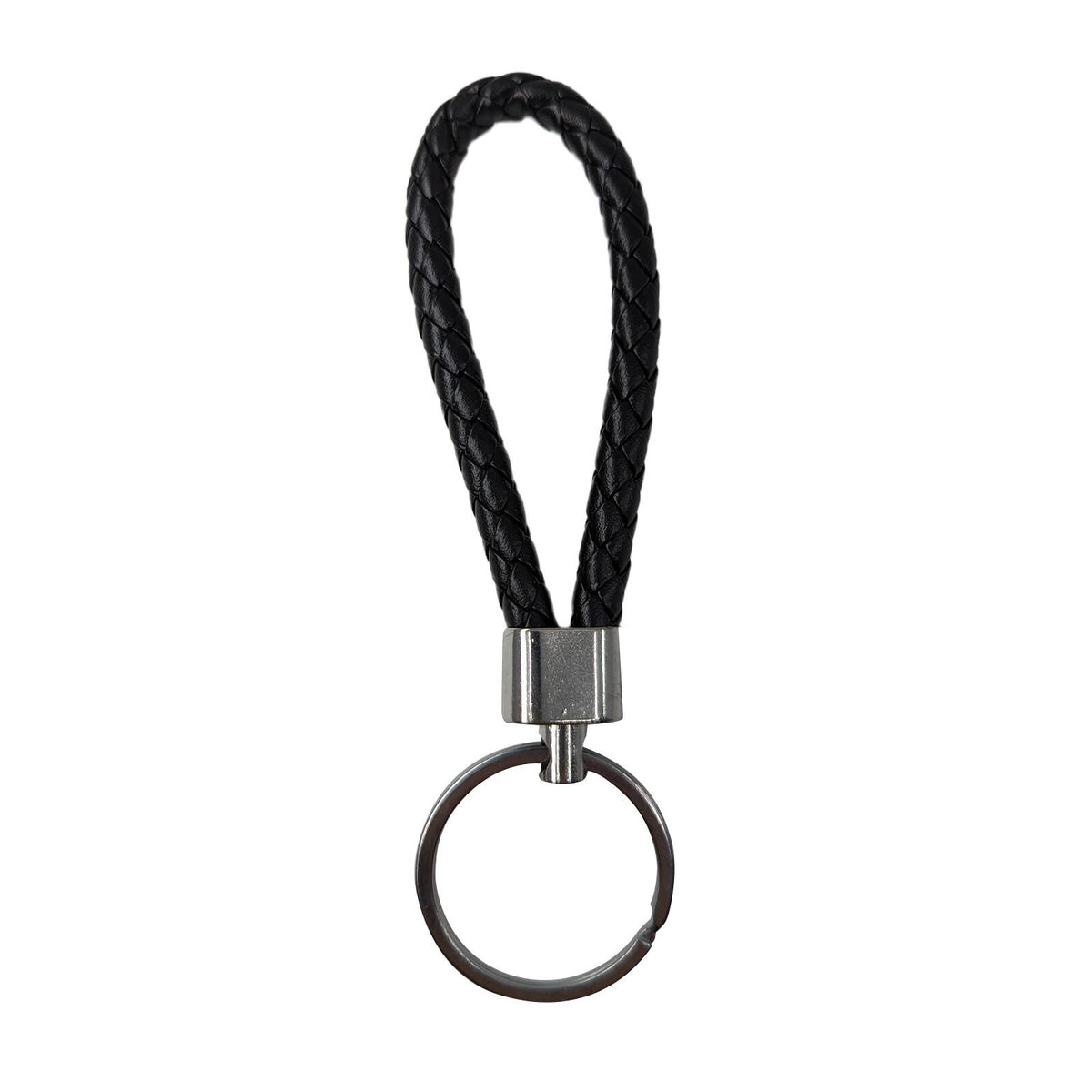 Key Essentials Leather Look Loop Key Ring Accessory