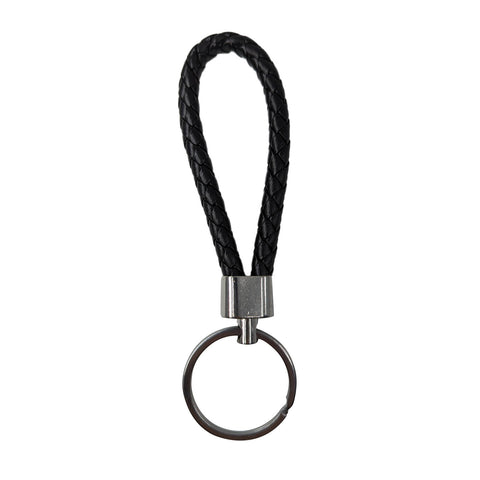 Key Essentials Leather Look Loop Key Ring Accessory