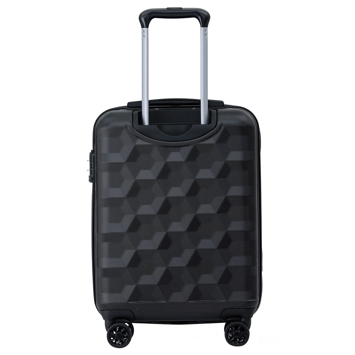 Tosca Bahamas Luggage 3 Piece Set Black - Lightweight ABS, TSA Lock, Spinner Wheels - SuperSaverAU - view 6