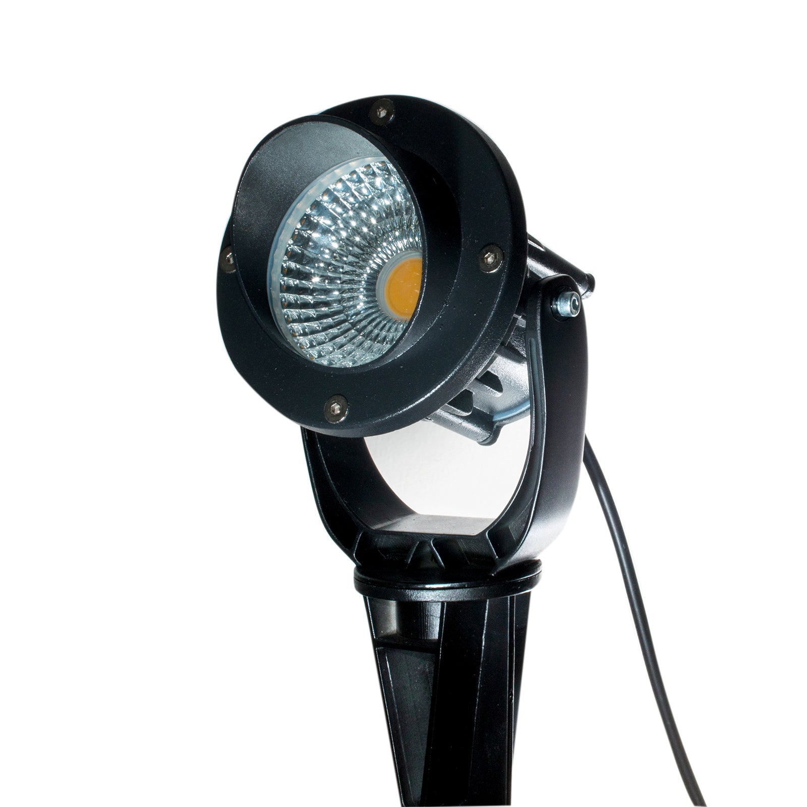Holman 100mm 12V Warm White 10W Outdoor Stake Spotlight Waterproof SLW10010