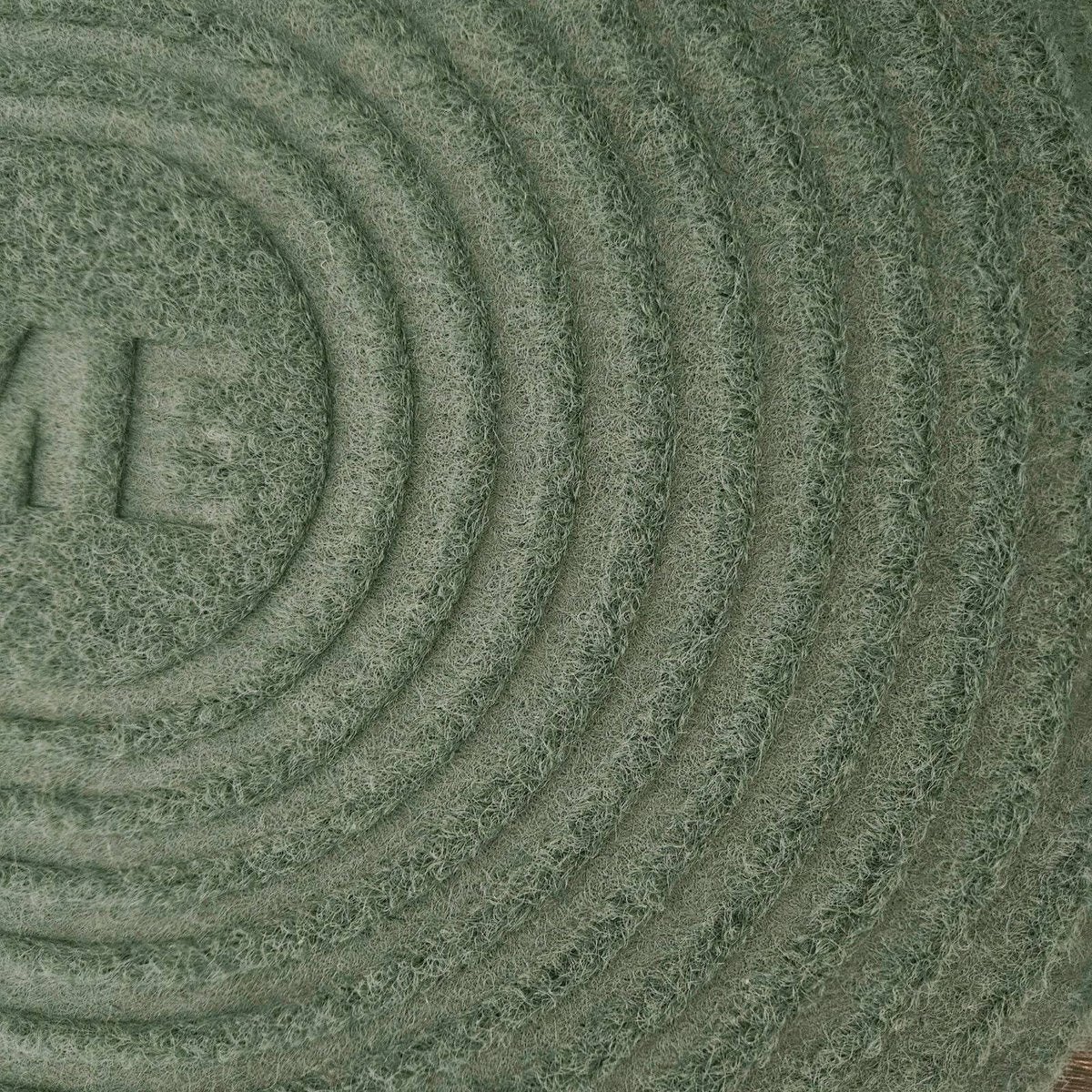 Maxfind Green Oval Scraper Doormat 40 x 60cm - Eco-Friendly Dirt Trapping - SuperSaverAU - view 3