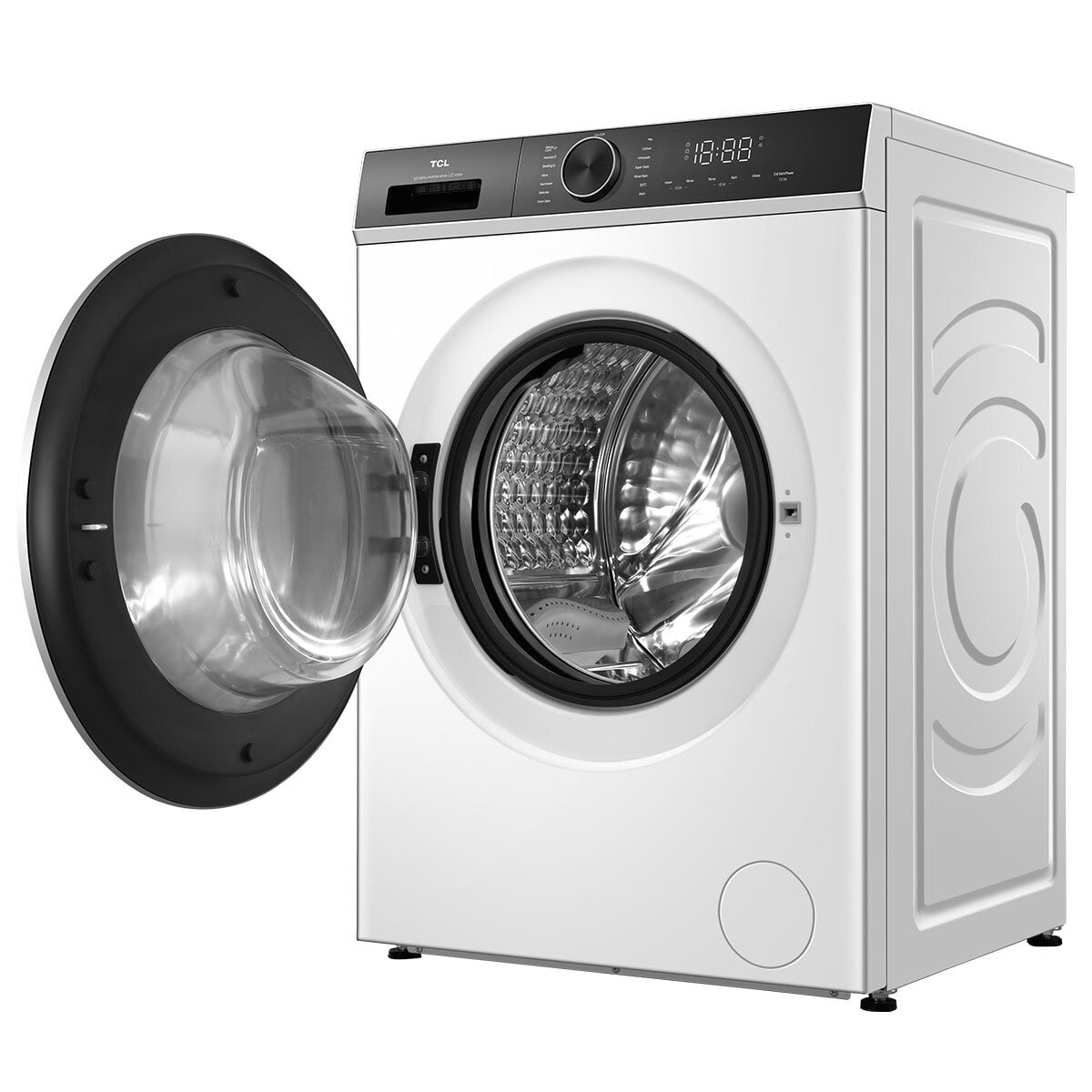 TCL 8kg Front Load Washing Machine C1208FLW - SuperSaverAU - view 7