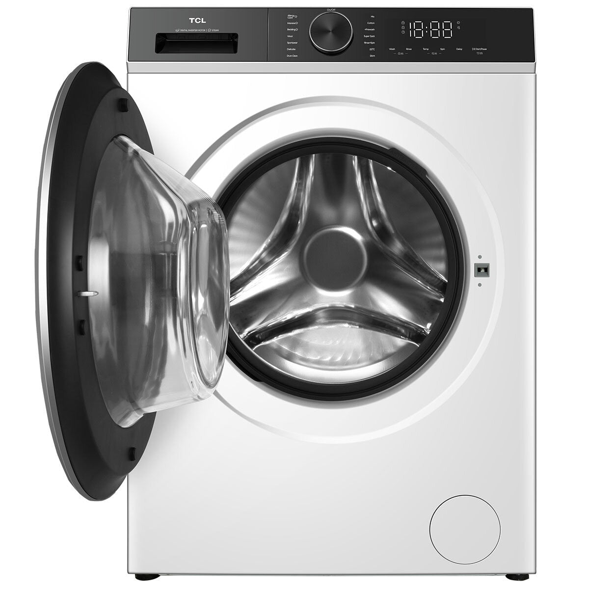 TCL 8kg Front Load Washing Machine C1208FLW - SuperSaverAU - view 5