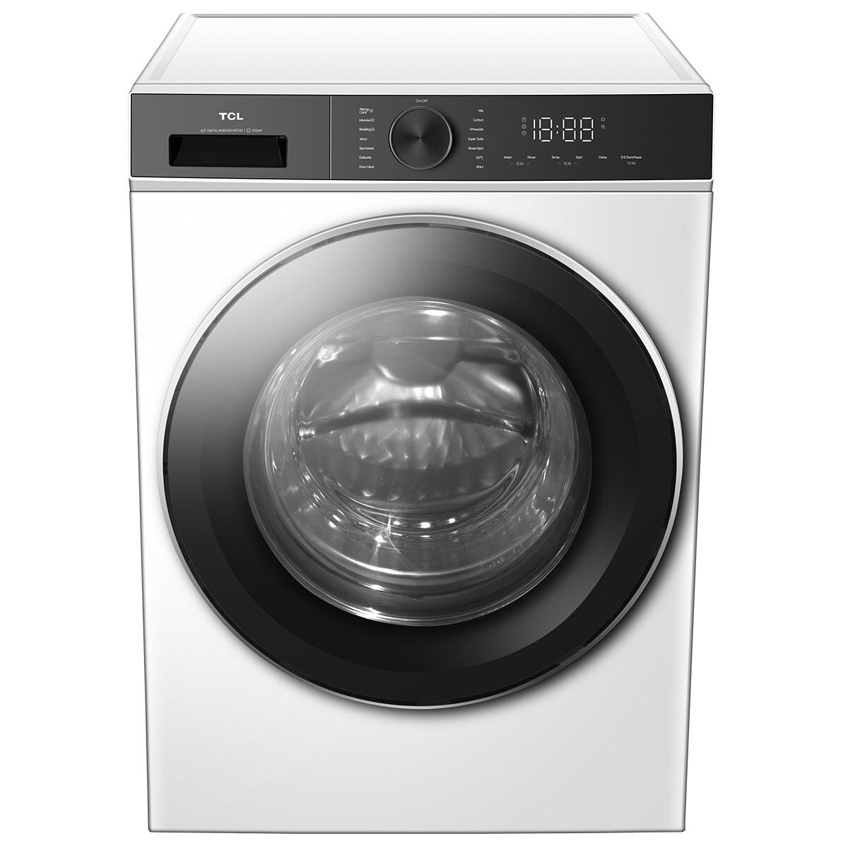 TCL 8kg Front Load Washing Machine C1208FLW - SuperSaverAU - view 4