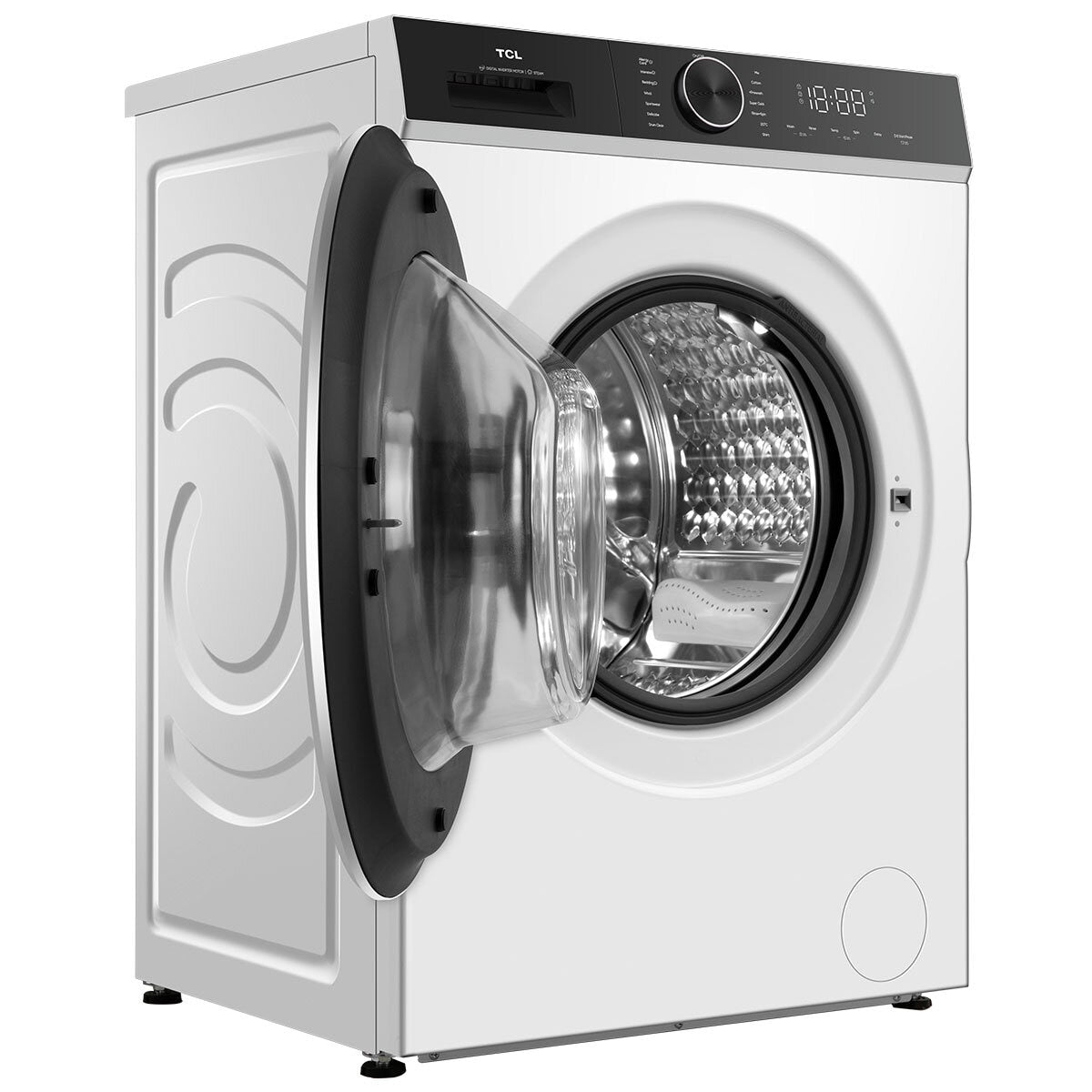 TCL 8kg Front Load Washing Machine C1208FLW - SuperSaverAU - view 8