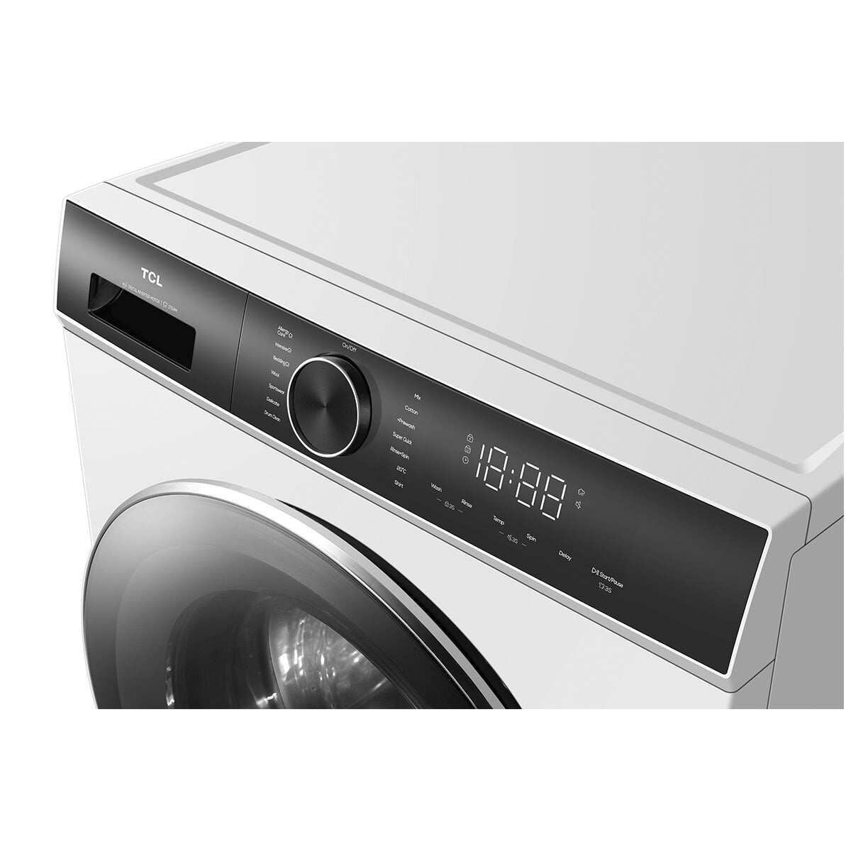 TCL 8kg Front Load Washing Machine C1208FLW - SuperSaverAU - view 9