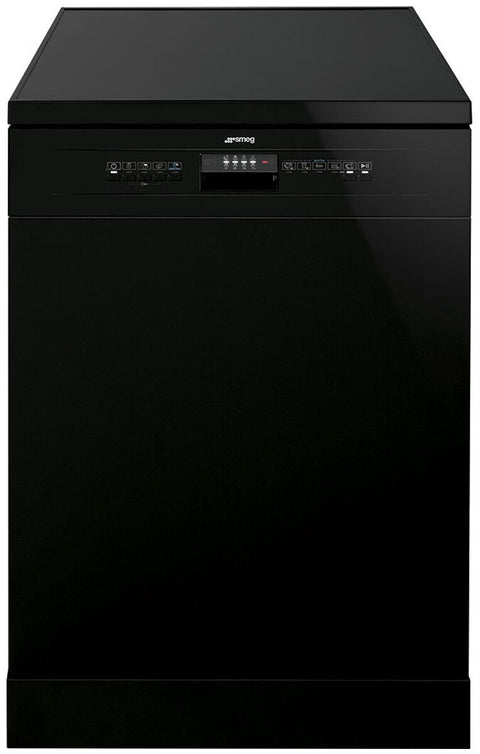 Smeg Freestanding Dishwasher - 14 Place Settings - Black - 10 Programs - Flexizone - DWA6314B2