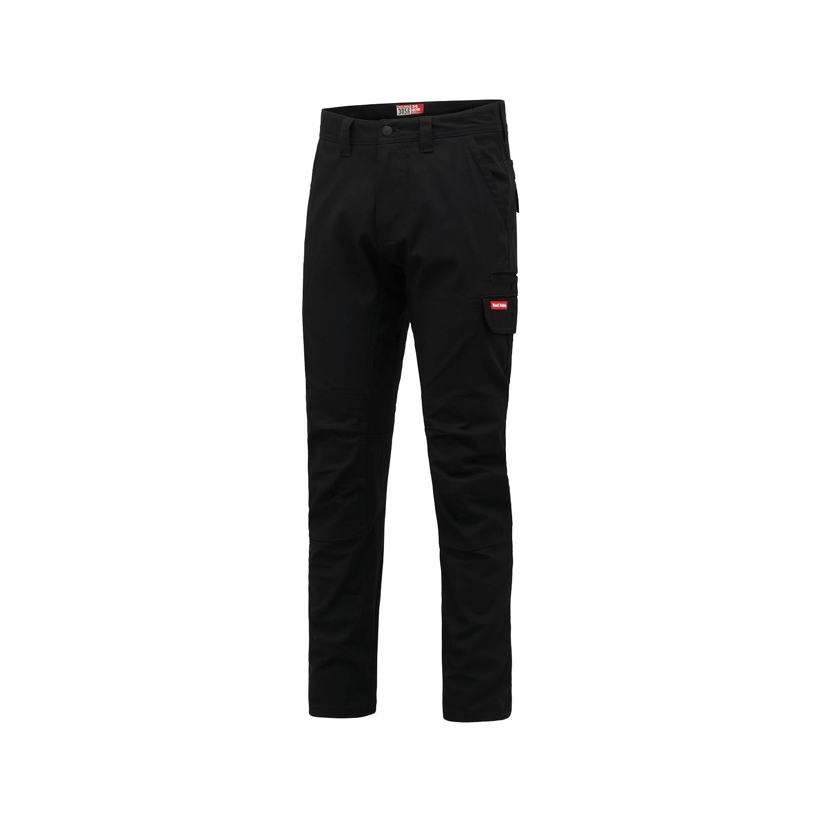 Hard Yakka 3056 Black Stretch Canvas Cargo Pants Size 102R