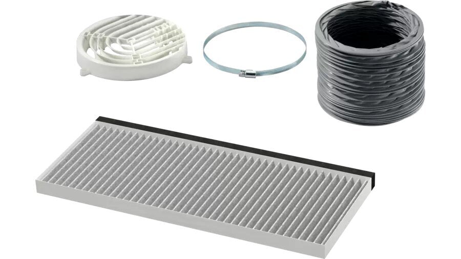 Bosch Clean Air Standard Recirculation Kit - Odour Filter for Integrated Hoods - DWZ6IB1I4