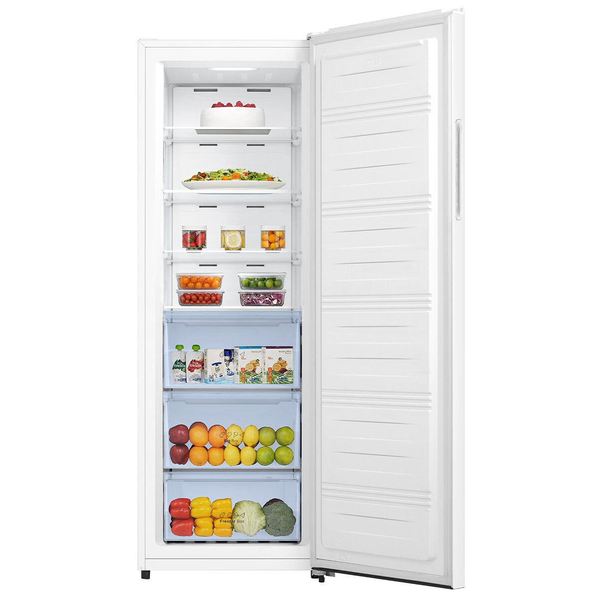 Hisense 240L Vertical Hybrid Fridge/Freezer HRVF240 - SuperSaverAU - view 5