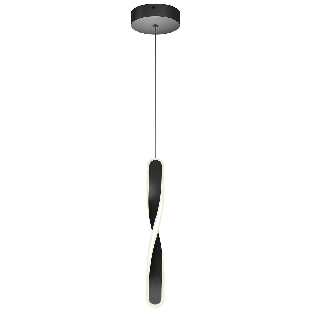 Artika Finley Integrated LED Pendant Light Black - SuperSaverAU - view 1