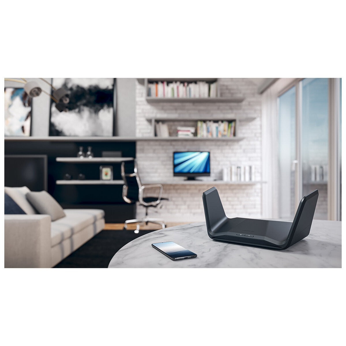 NETGEAR Nighthawk AXE7800 AX8 8 Stream Wi-Fi 6E Router RAXE300-100APS - SuperSaverAU - view 7