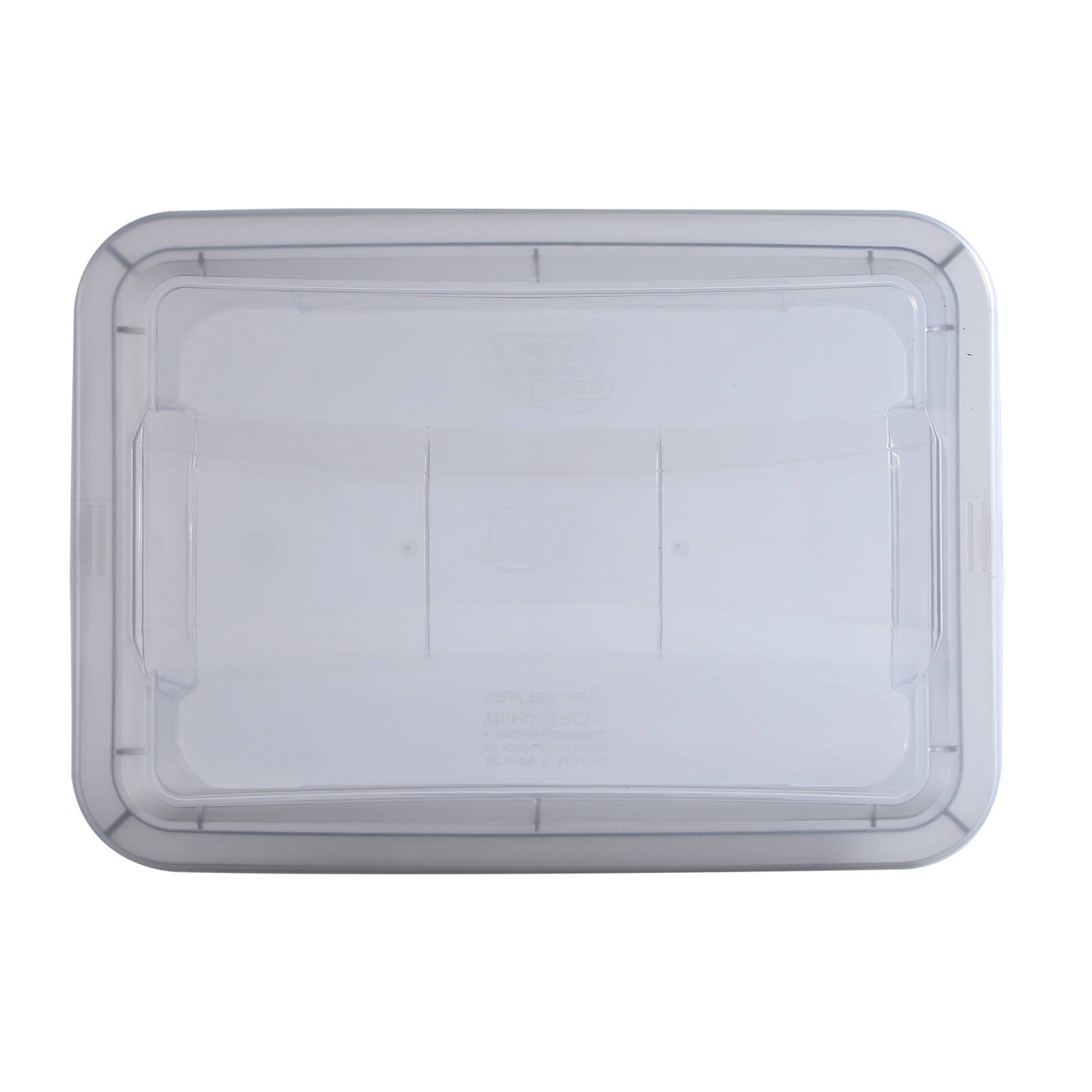 Ezy Storage 8L Grey Classic Storage Tub with Lid