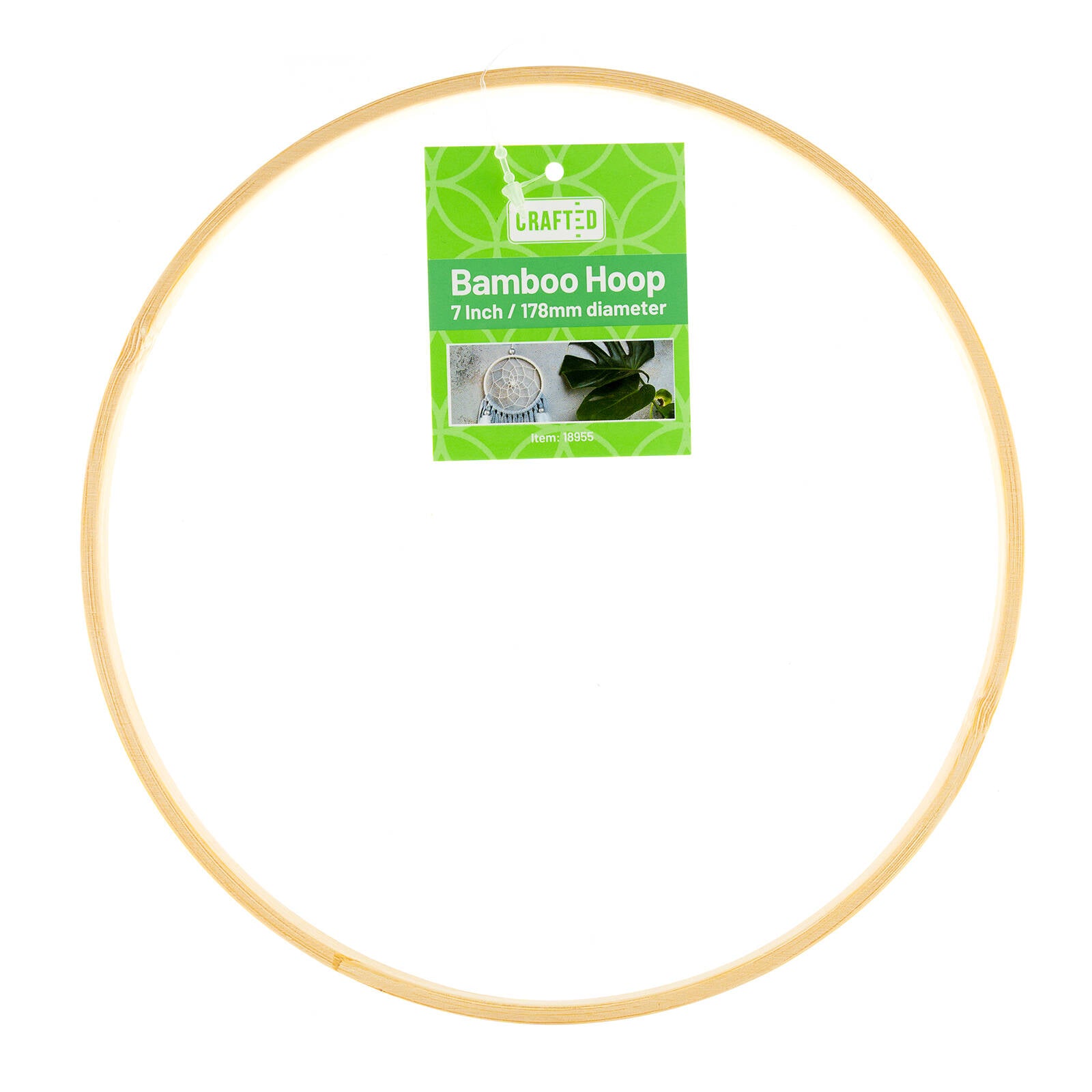 Crafted 178mm Bamboo Ring