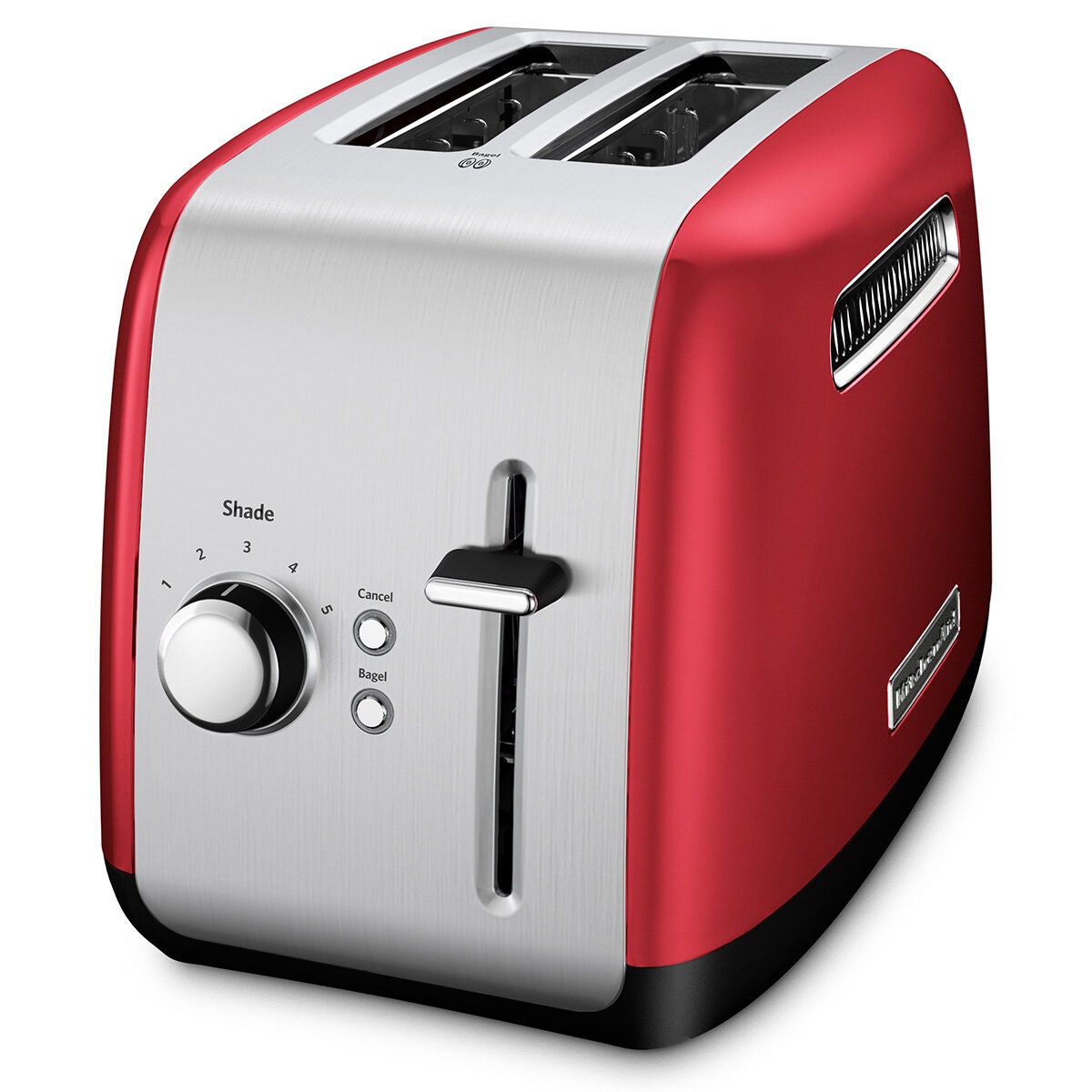 KitchenAid Classic 2 Slice Toaster - Empire Red, 5 Shade Settings, All Metal Construction - 5KMT2115AER