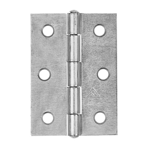 Pinnacle 100mm Zinc Plated Loose Pin Butt Hinge - 2 Pack