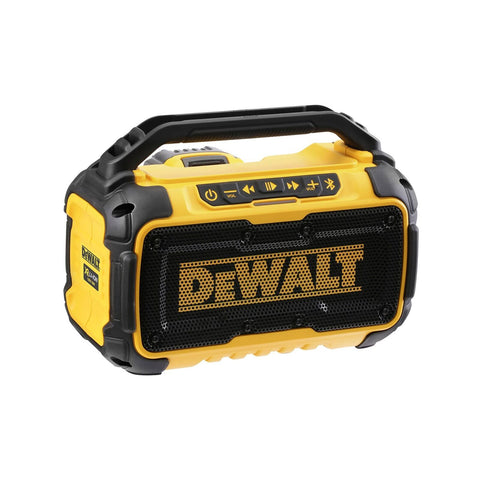 DeWALT 12V/18V Portable Bluetooth Speaker Skin Only Yellow DCR011-XJ