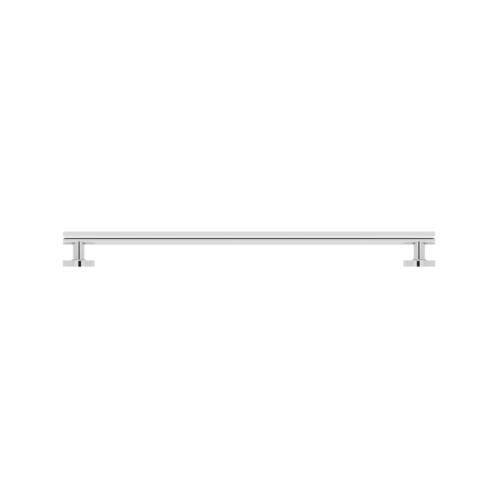 evekare 900mm Towel Rail with Grab Rail - 32mm Stainless Steel 250kg