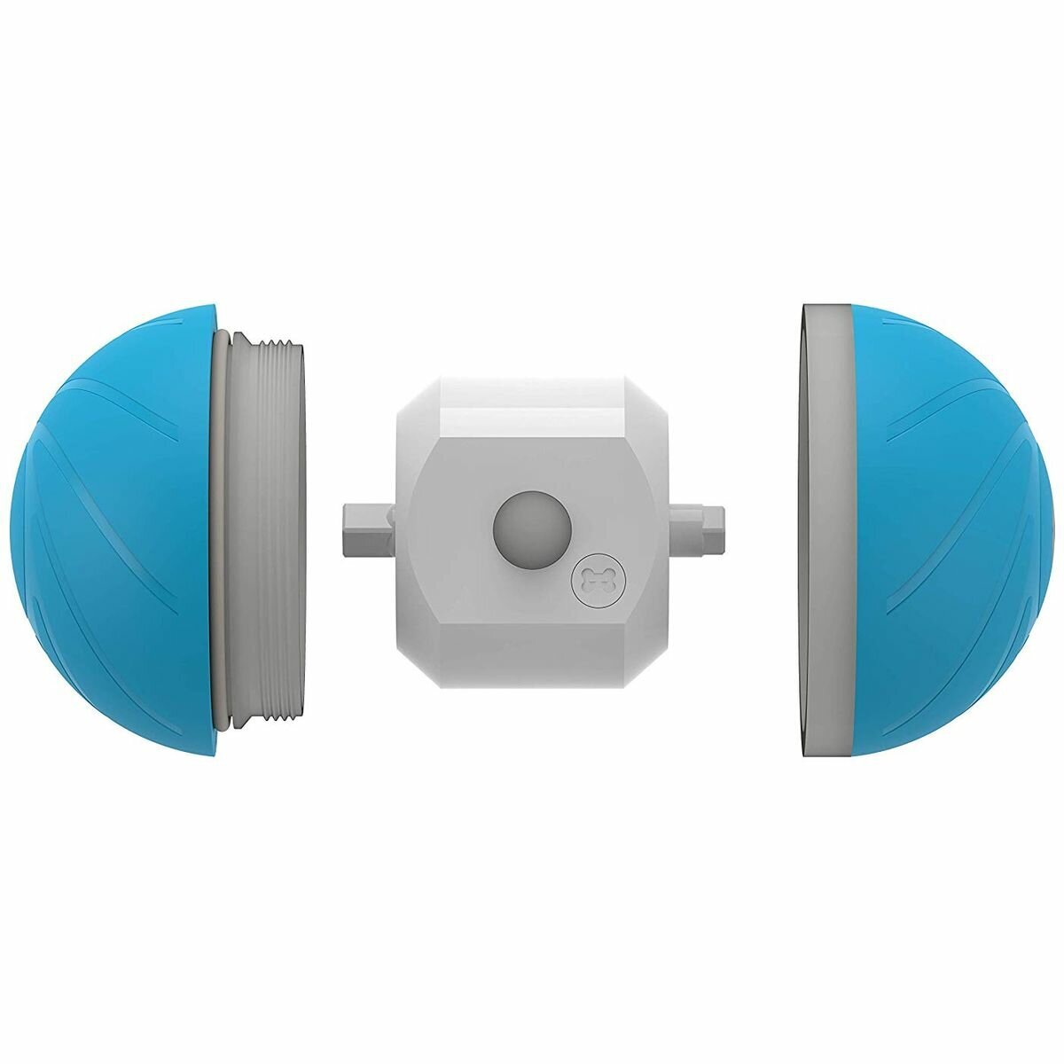 Cheerble Wicked Ball automatic pet toy - for dogs and cats, snack hole, washable, mint green - 5698