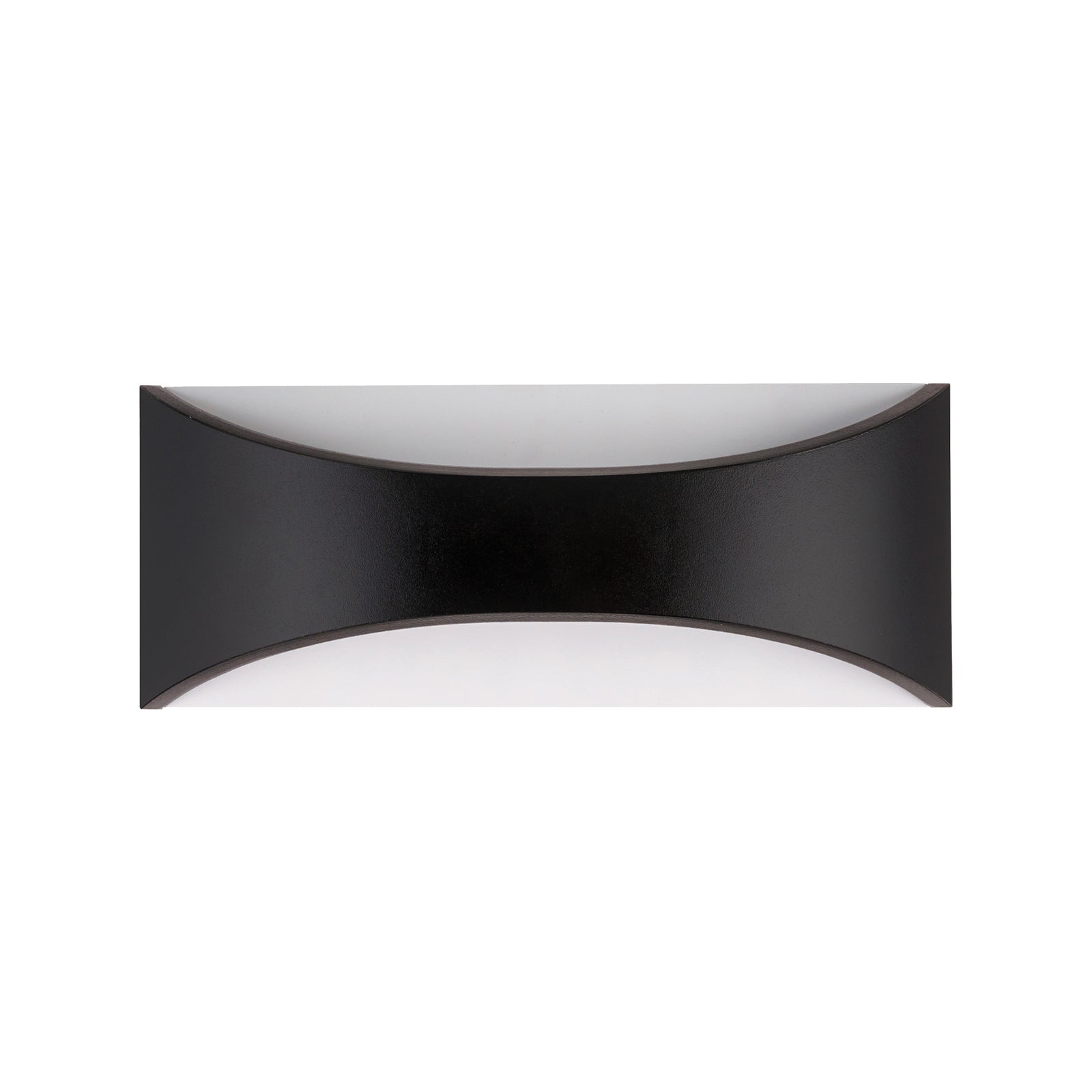 Arlec 8W 240V Black Marina CCT LED Exterior Wall Light, Weather Resistant Hardwired Outdoor ABL410BK