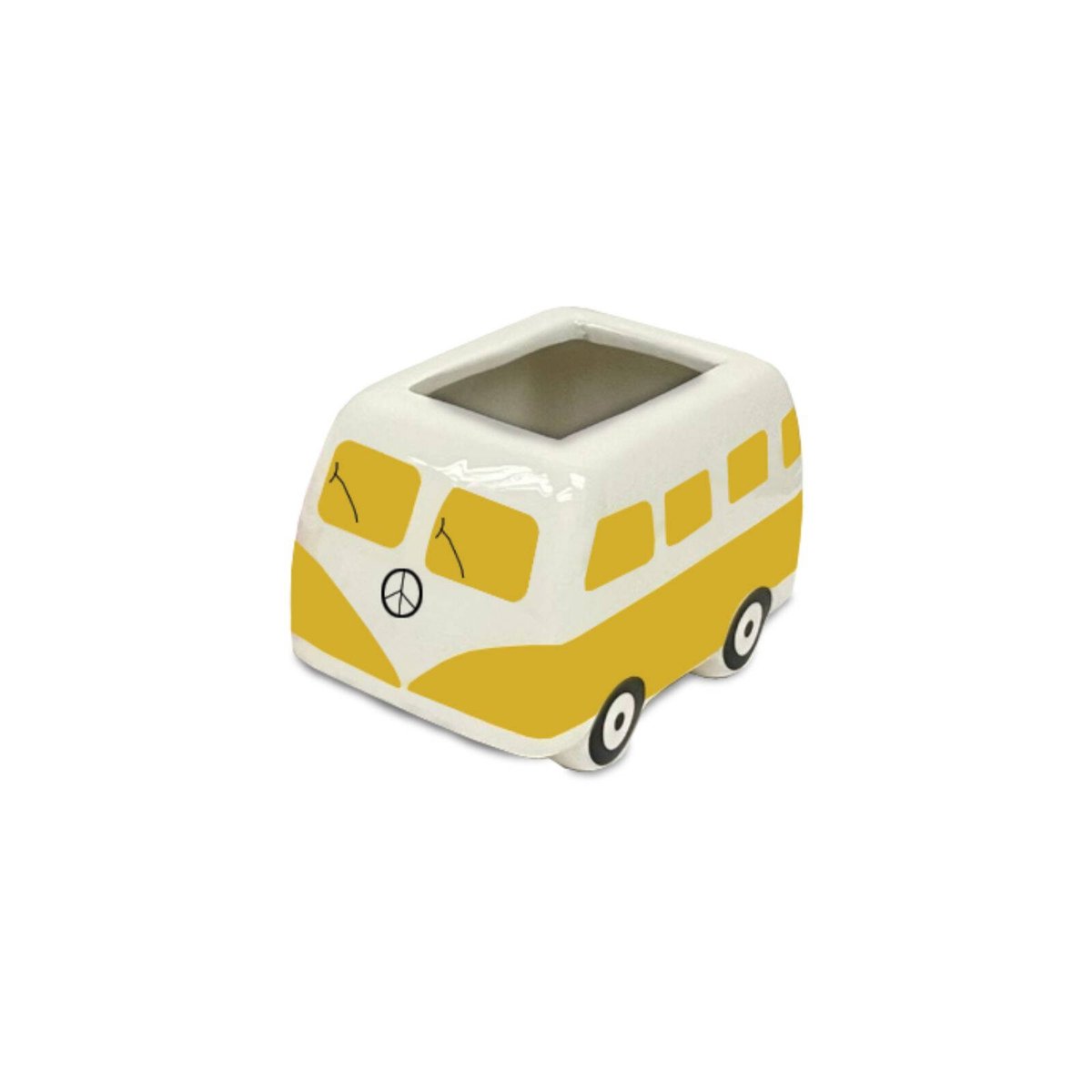 Mr Fothergill's Good Vibes Minivan Grow Kit, Yellow Kids Planter
