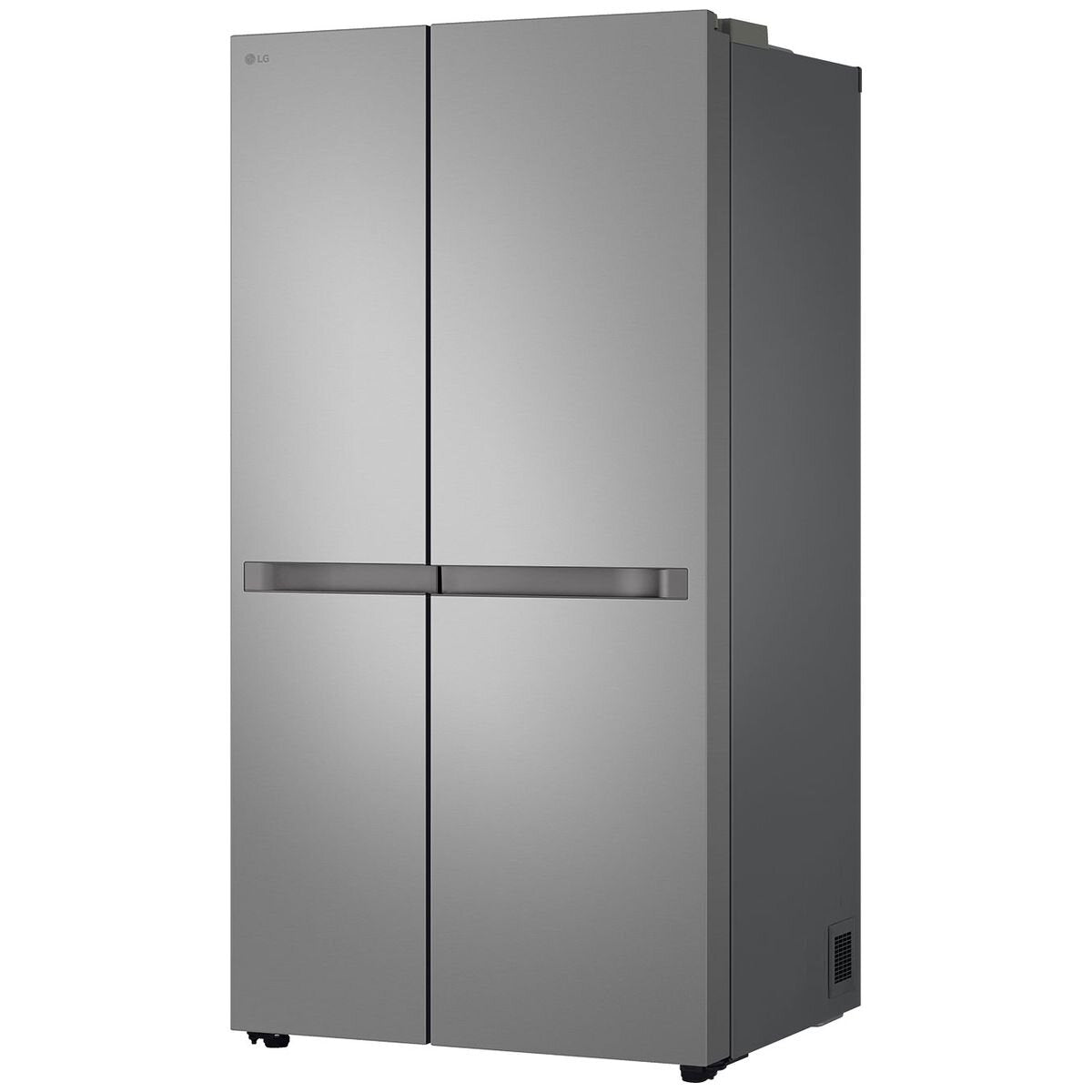 LG 664L Side by Side Fridge - Stainless Steel, Flat Door Design, 5 Star Energy, Smart Inverter - GS-B599PL