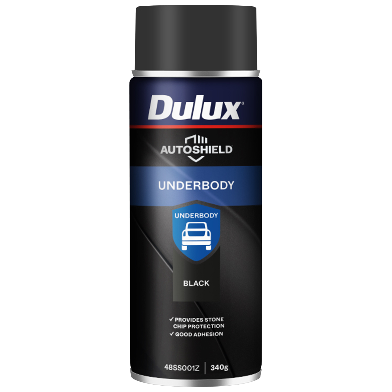 Dulux Autoshield 340g Black Underbody Coat Spray Paint, Protective Automotive Underbody Coating