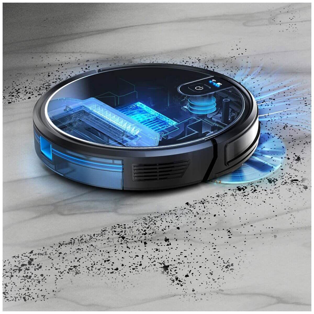 MyGenie Xsonic Wifi Pro Robotic Vacuum and Mop - Wet and Dry Cleaning, Smart Life App Control - 10002248