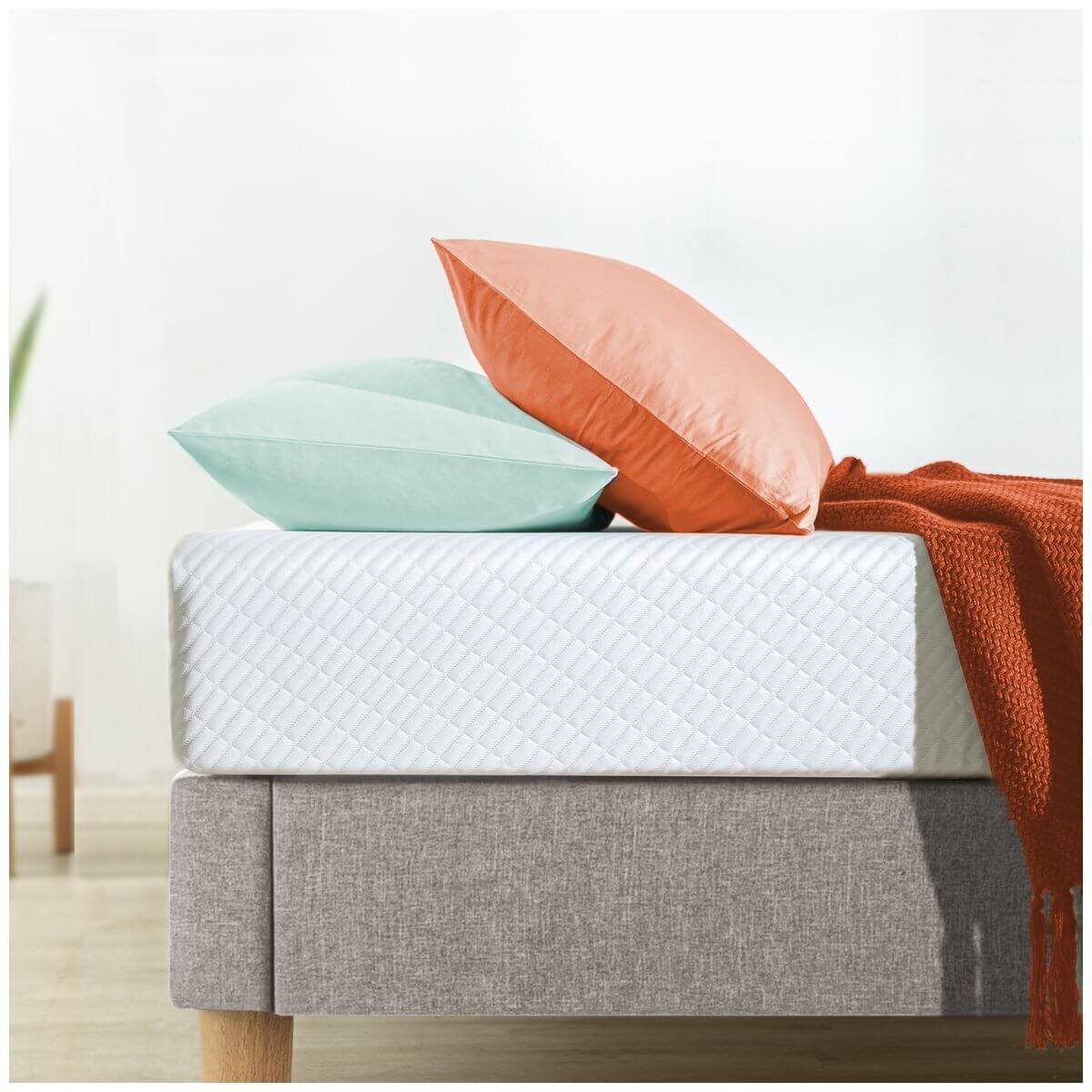 Zinus 13cm Single Cooling Essentials Foam Mattress - Green Tea Infused Foam - AU-MFGNO4ZC-05S