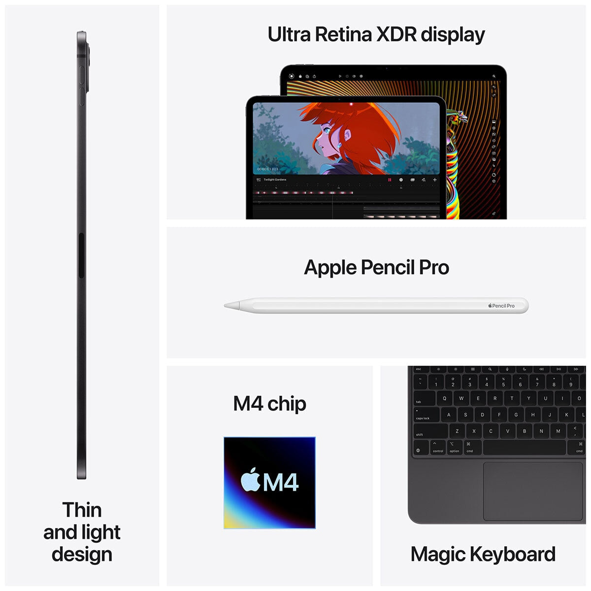 iPad Pro 11 Inch Wi-Fi 256GB Standard Glass Silver M4 - SuperSaverAU - view 8