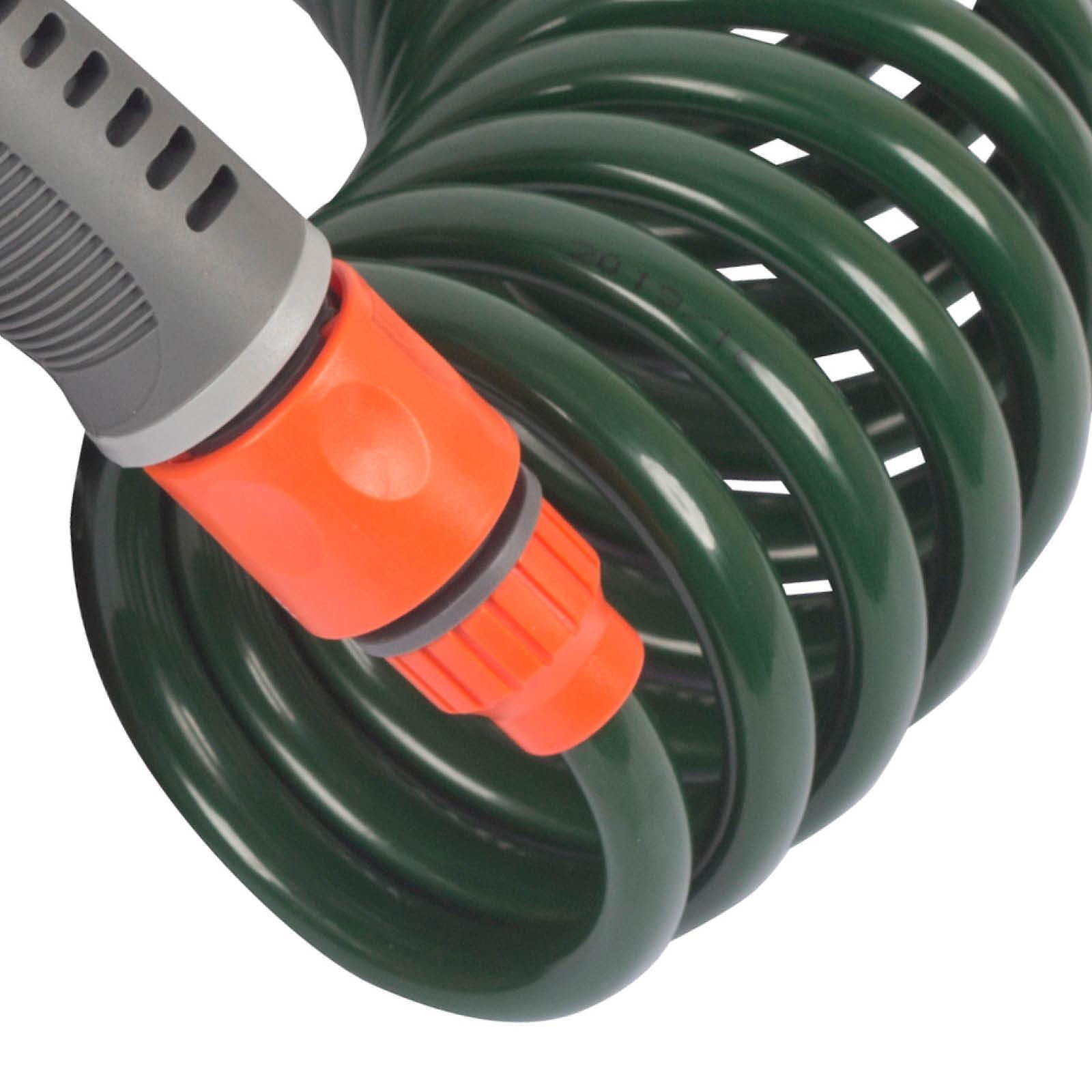 Pope 8mm Snap On Hose Connector ABS Outdoor - Orange