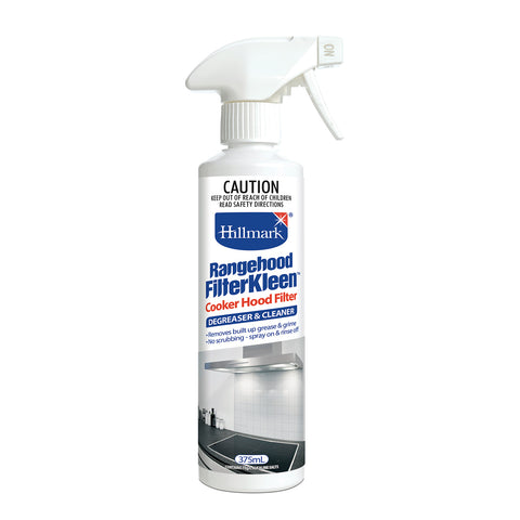 Hillmark 375ml Rangehood Filterkleen Cleaner - Trigger Bottle