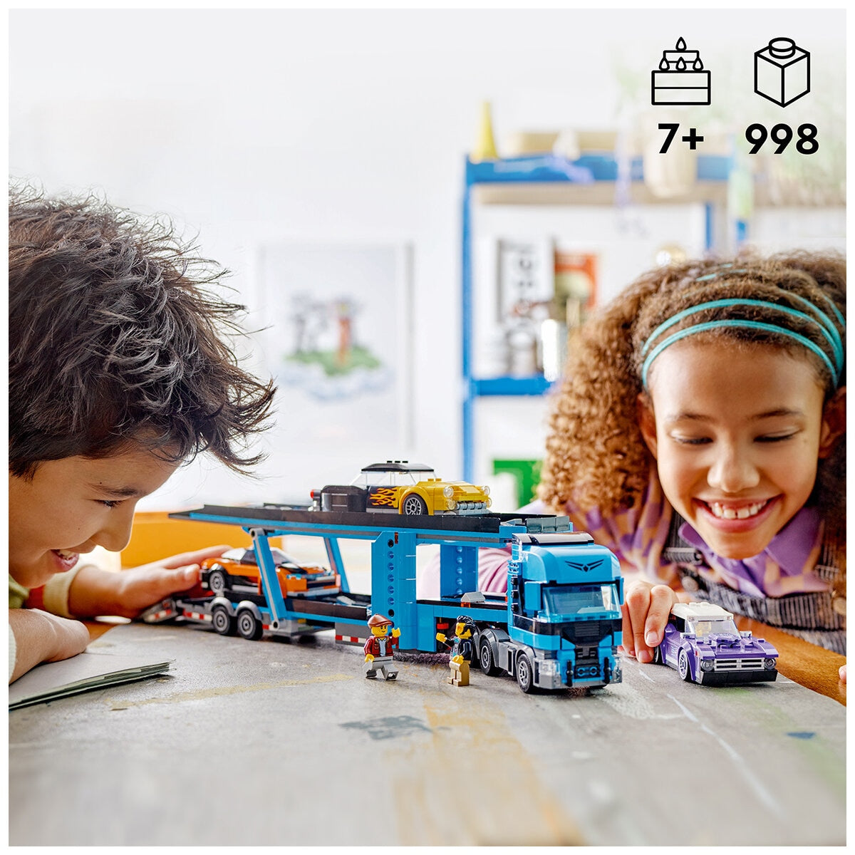 LEGO City Car Transporter Truck With Sports Cars 60408 - SuperSaverAU - view 3