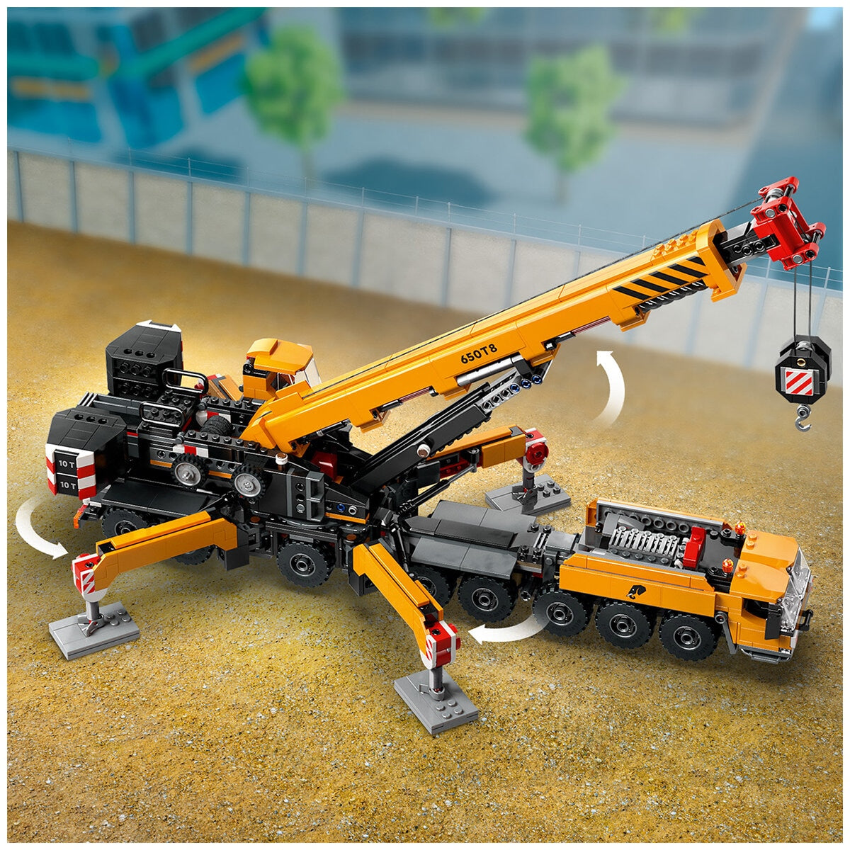 LEGO City Yellow Mobile Construction Crane 60409 - SuperSaverAU - view 7