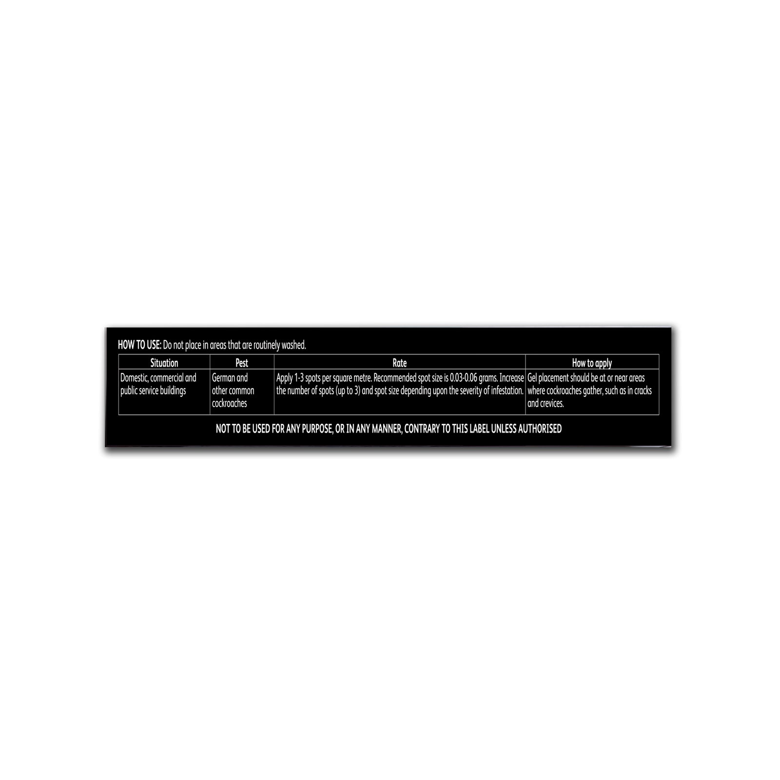 Richgro 25g Cockroach Killa Gel - Indoor Outdoor Cockroach Bait