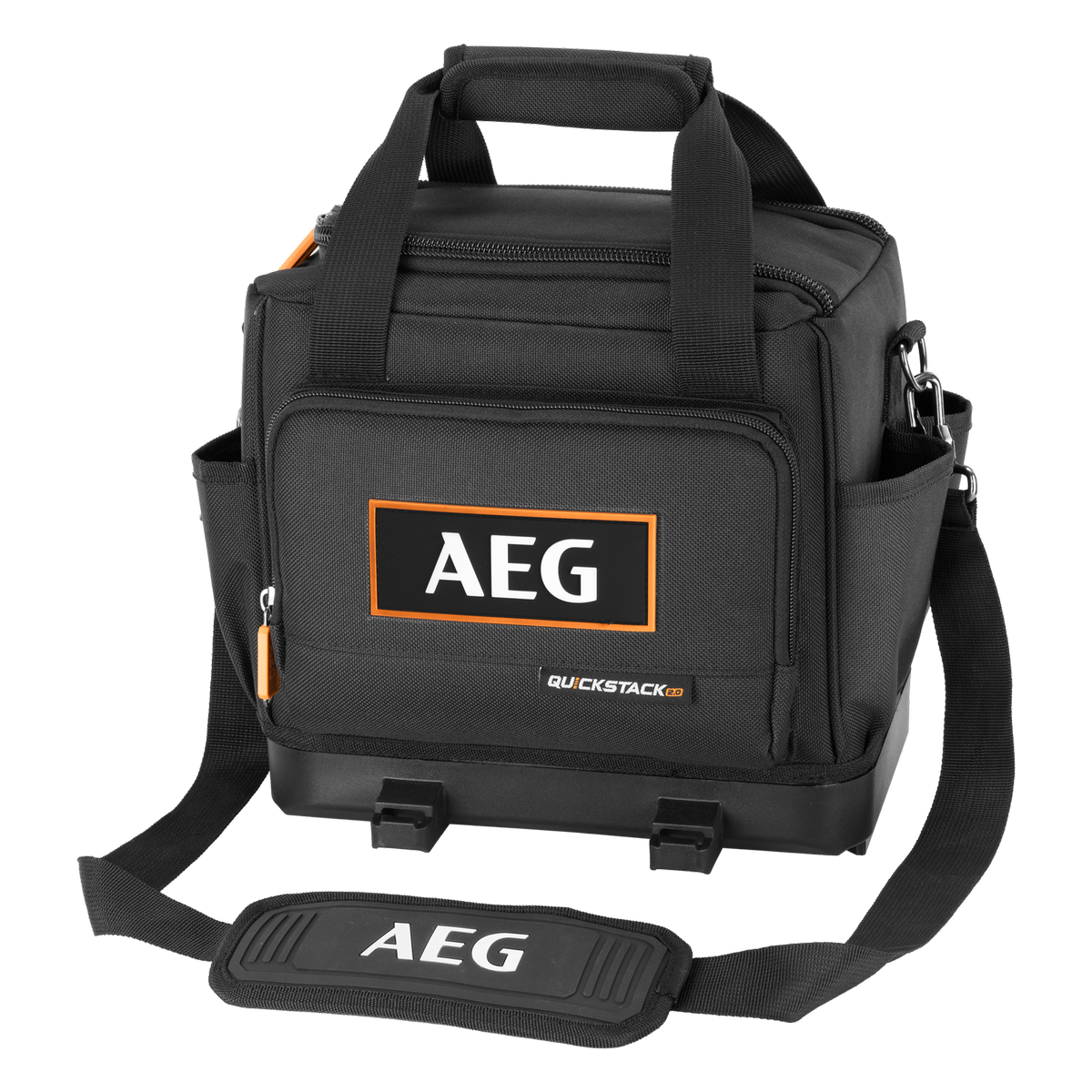 AEG Quickstack 2.0 Half Size Tool Bag - 273mm x 396mm x 364mm - Durable Fabric - Organised Storage - SuperSaverAU - view 3