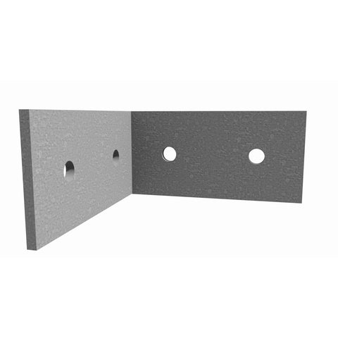 Dunnings 150 x 150 x 75 x 6mm M12 Hot Dip Galvanised Angle Bracket
