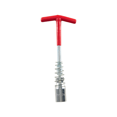 Trojan 16/21mm Universal Spark Plug Socket Wrench with Swivel T-Handle