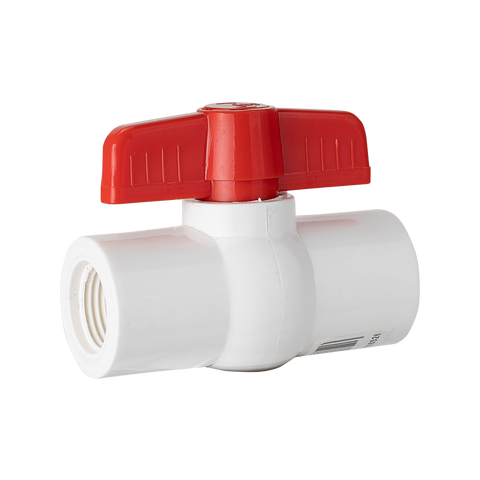 Holman 15mm PVC Pressure Ball Valve, Threaded