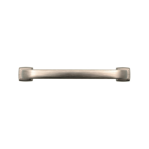 Prestige 128mm Black Olive Curved Handle Zinc Alloy - 4 Pack