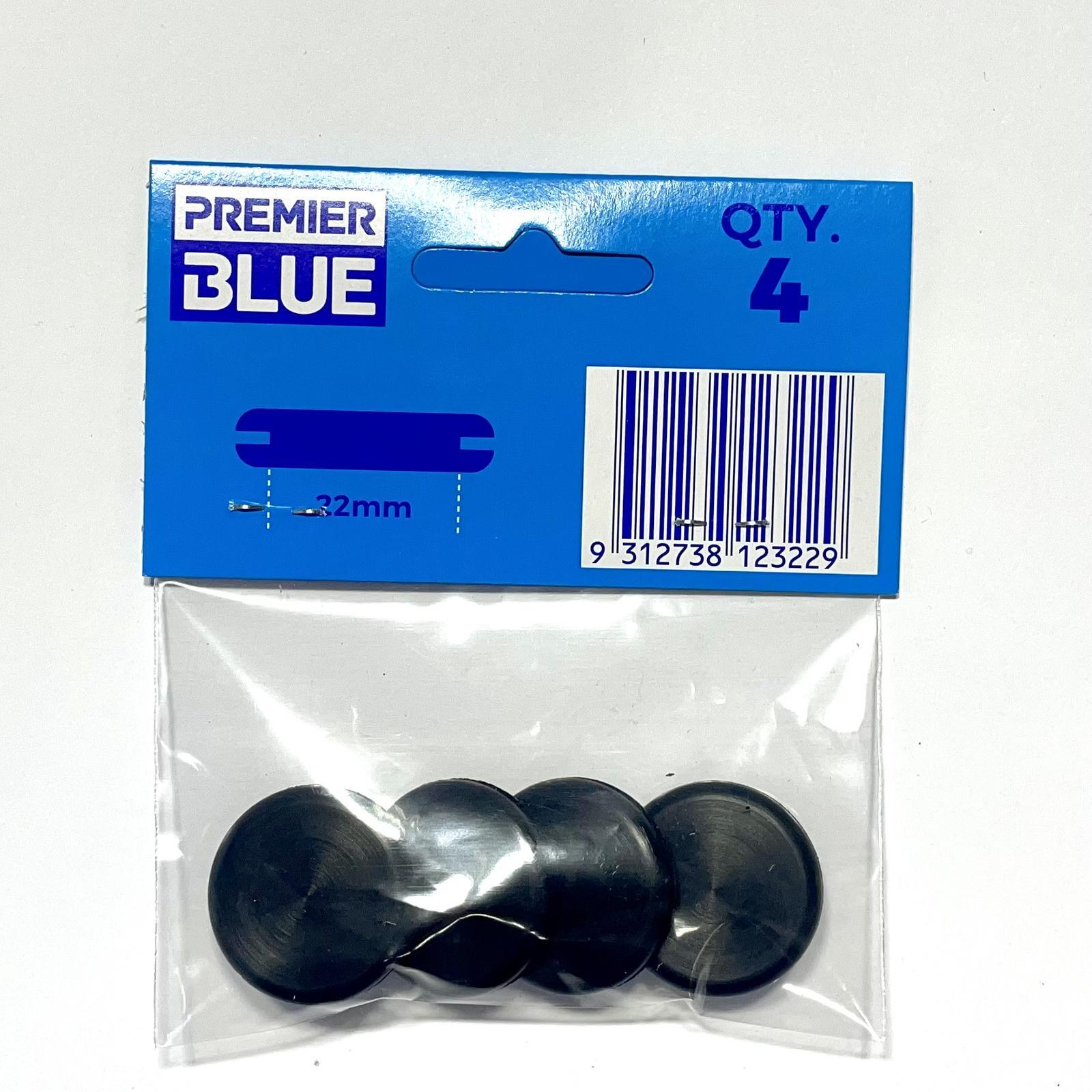 Premier Blue 22mm Nitrile Rubber Blanking Grommet