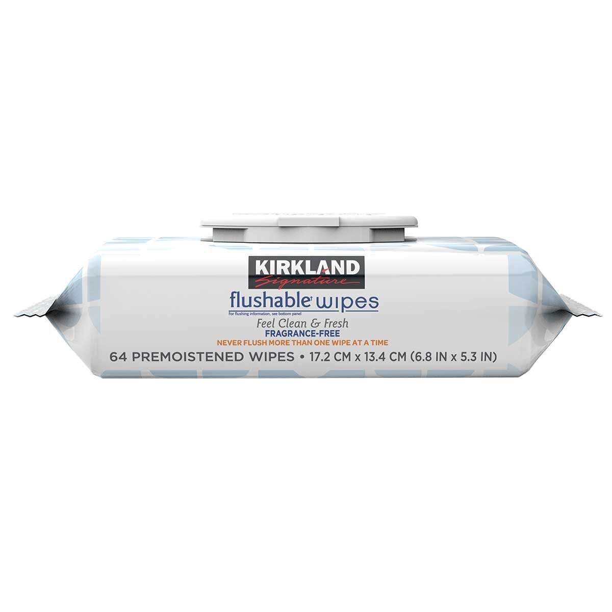 Kirkland Signature Flushable Wipes 2 x 640 Count - SuperSaverAU - view 2