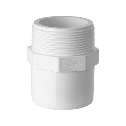 Holman 40mm x 1 1/2" PVC Valve Socket White for Solenoid Irrigation