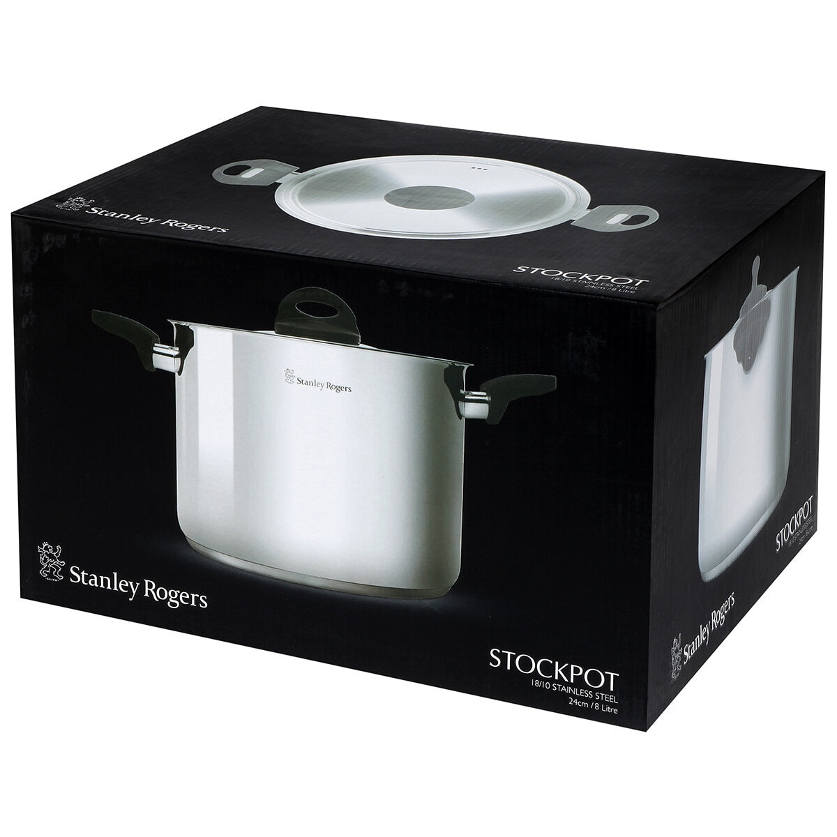 Stanley Rogers Stockpot 8L 24cm - SuperSaverAU - view 5